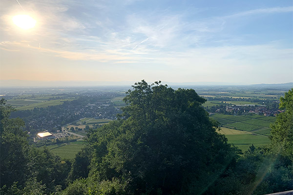 Blick vom Castellbergturm